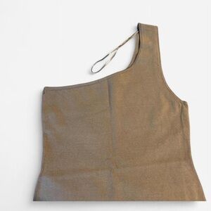 New One Strap Nude Dress